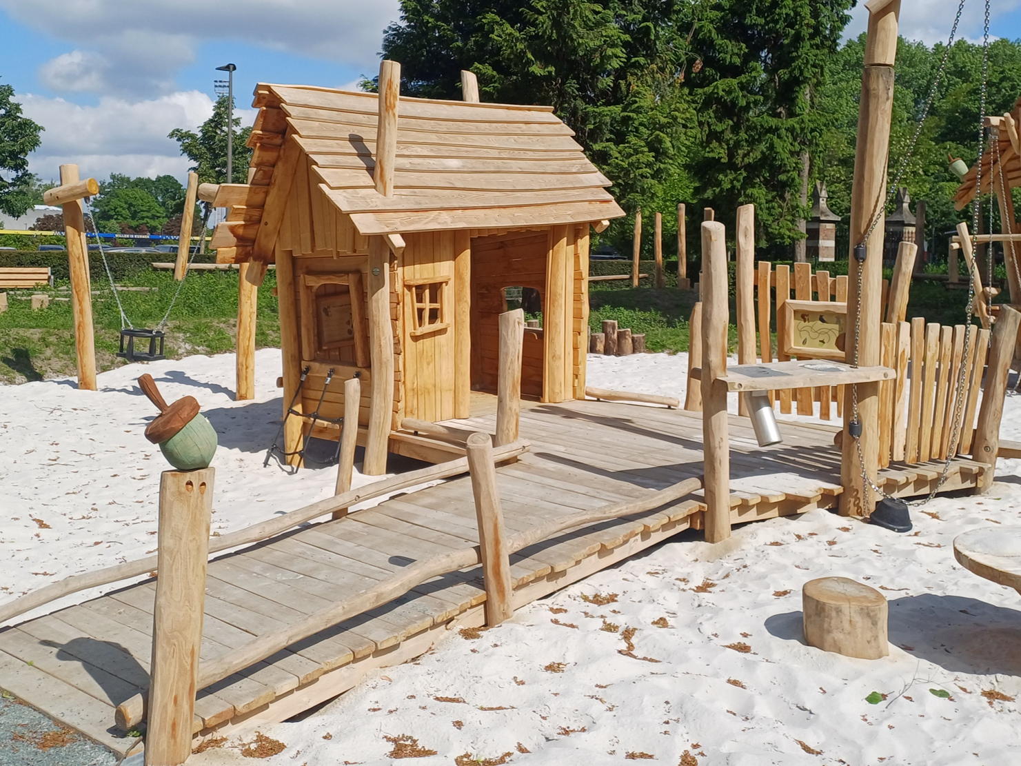 Persuitnodiging: Opening speelterrein Gemeentepark Merksem