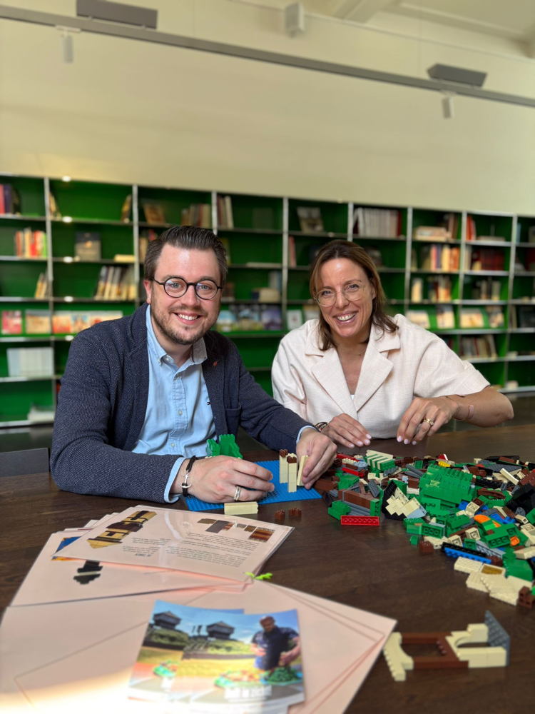 gedeputeerde David Coppens en schepen Sarah Smeyers