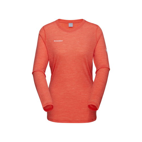 Tree Wool FL Longsleeve Women_peach melange_1016-01700-2281