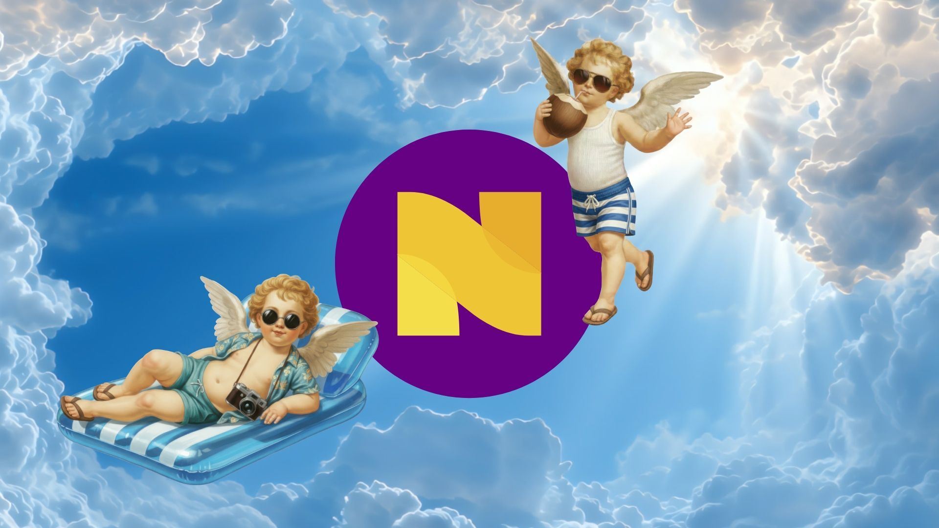 Lucy maakt helse campagne voor Neckermann