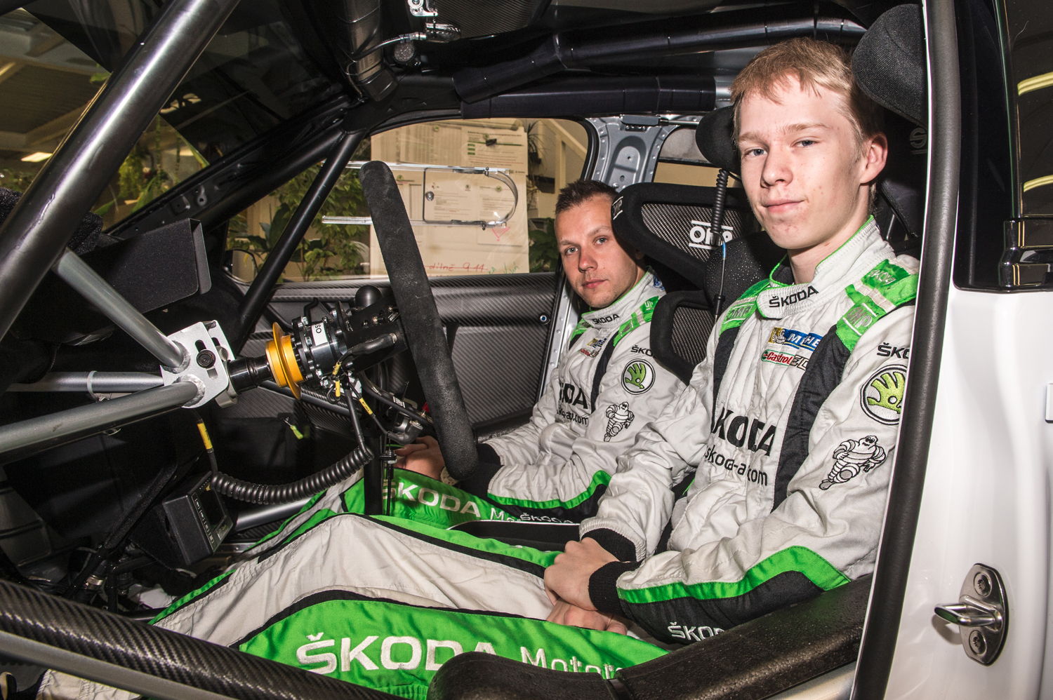 Finnish ŠKODA juniors Kalle Rovanperä/Jonne Halttunen
(ŠKODA FABIA R5) look forward to their home round of
the WRC 2 championship in Finland