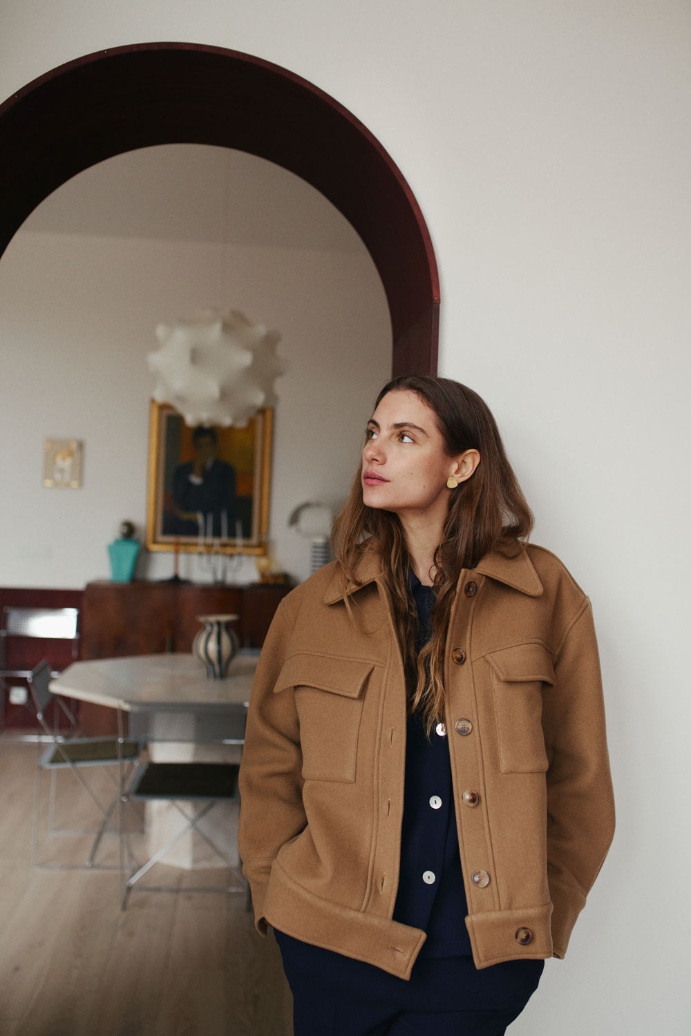 Mardi editions - SS23 - Veste Lelia Laine cachemire Cannelle (420€) (2)