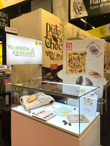 Pulp 'n Choc at booth Vandenbulcke at ISM