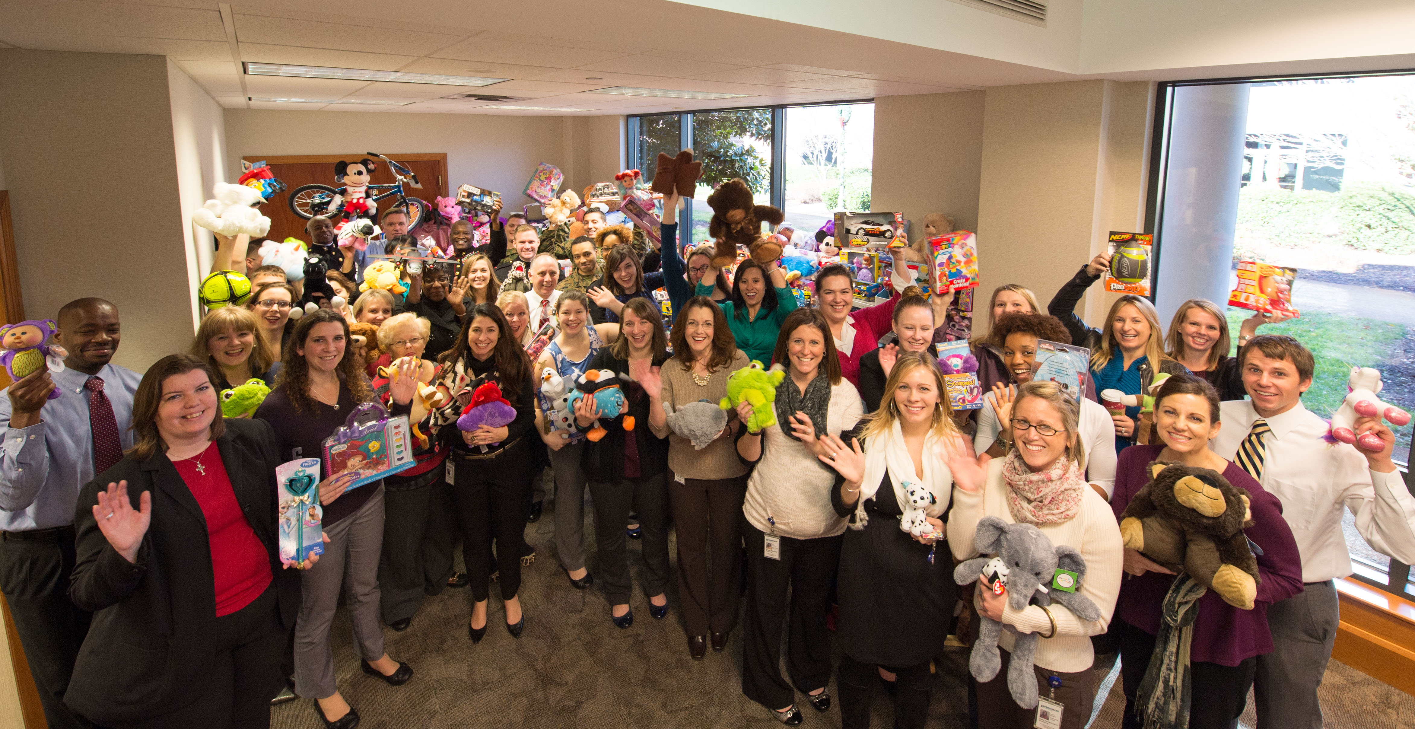 6,500 toys donated through Project Holiday Joy campaign.