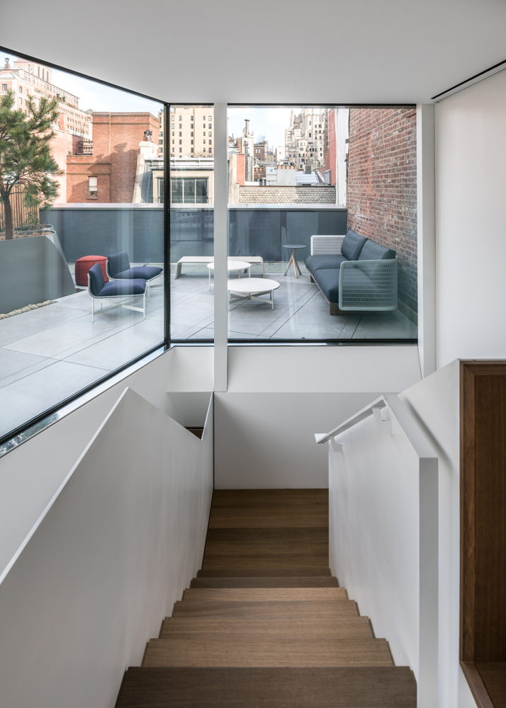 View of rooftop. Photo by Alan Tansey.