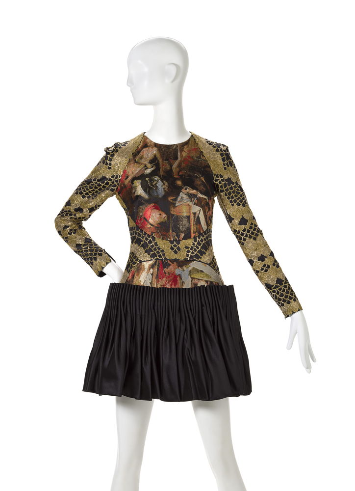 Lee Alexander McQueen (designer), Alexander McQueen, London (fashion house), Woman’s dress and boots 2008. The Girl Who Lived in the Tree collection, autumn–winter  2008–09. Los Angeles County Museum of Art. Gift of Regina J. Drucker © Alexander McQueen © Museum Associates/LACMA.