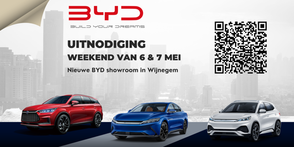 Opening of New BYD Showroom in Wijnegem