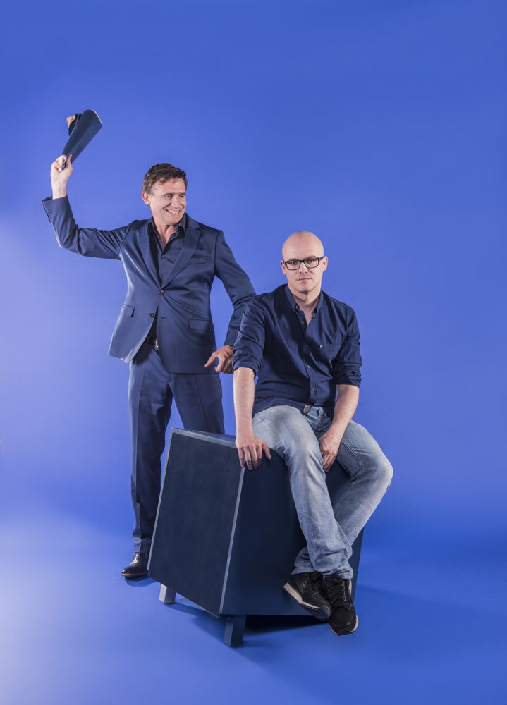 De Slimste Mens ter Wereld - Erik Van Looy en Philippe Geubels