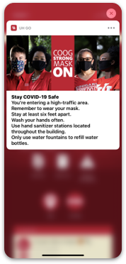 The University of Houston tied with California State University, San Bernardino for the 2021 Appademy for the Most Innovative App for Communication.