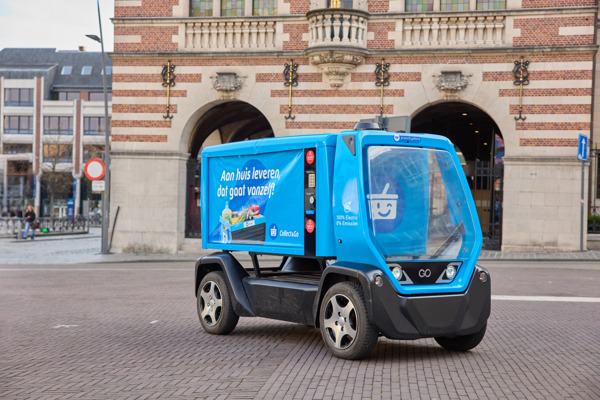Preview: Collect&Go lanceert innovatieve aanhuislevering met onbemand elektrisch voertuig in Leuven