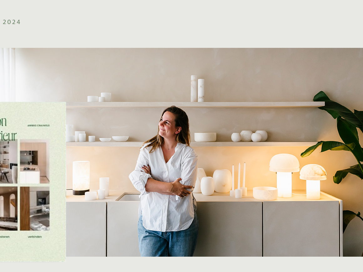 Must-read dit najaar: interieurdesigner Anneke Crauwels lanceert haar eerste boek 'Compagnon d'intérieur' 