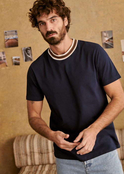 Octobre Editions - T-Shirt Jake Marine - 50€