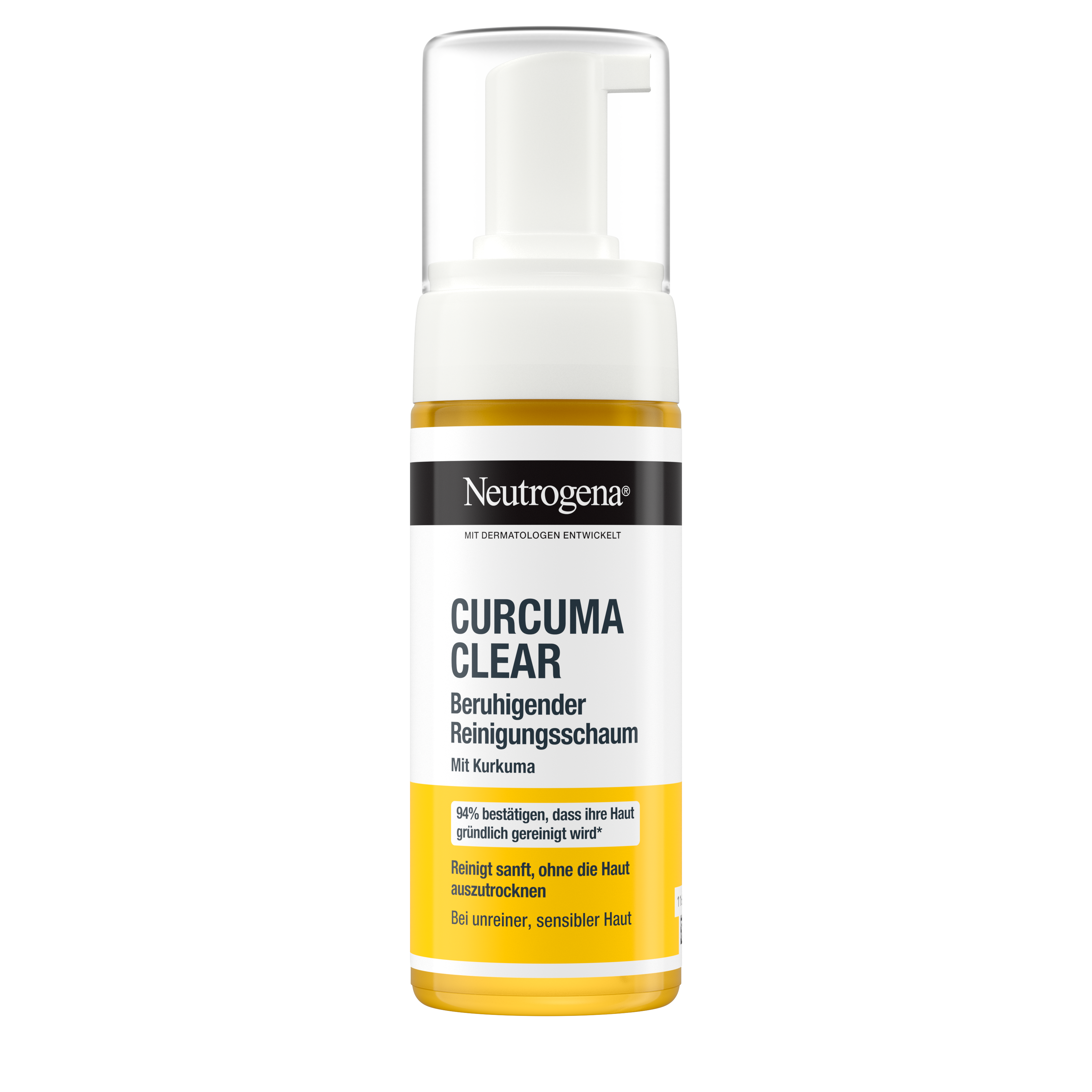 Neutrogena® Curcuma Clear Beruhigender Reinigungsschaum