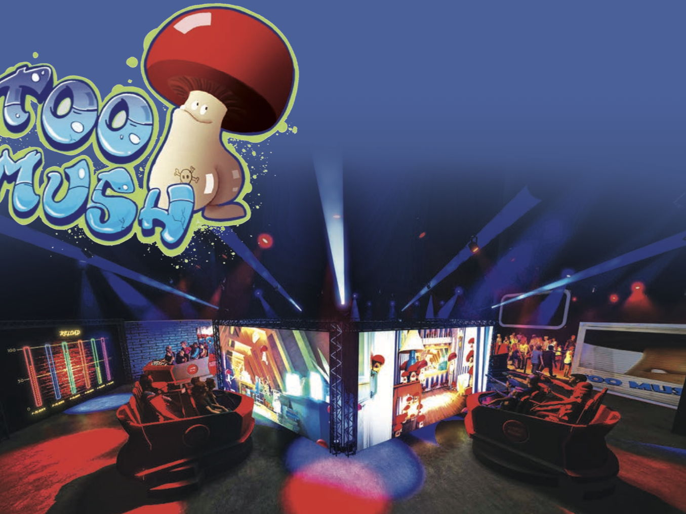 Successful market debut for BoldMove’s Smash & Reload dark ride family