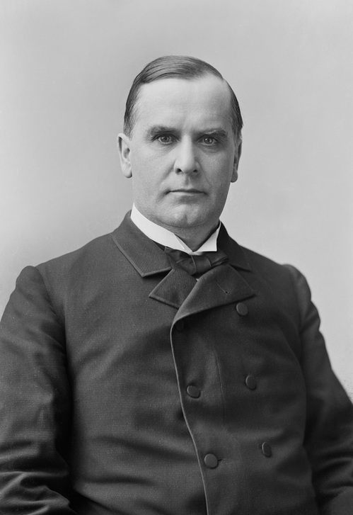 William McKinley (1843-1901), 25th President of the United States. AKG7416240 © akg-images / Glasshouse