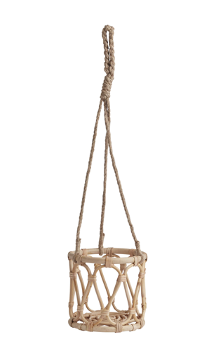 Habitat Fresh Vintage Hanging Bamboo Planter