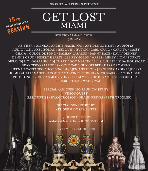 Damian Lazarus Reveals Lineup for Fifteenth Session of Get Lost Miami