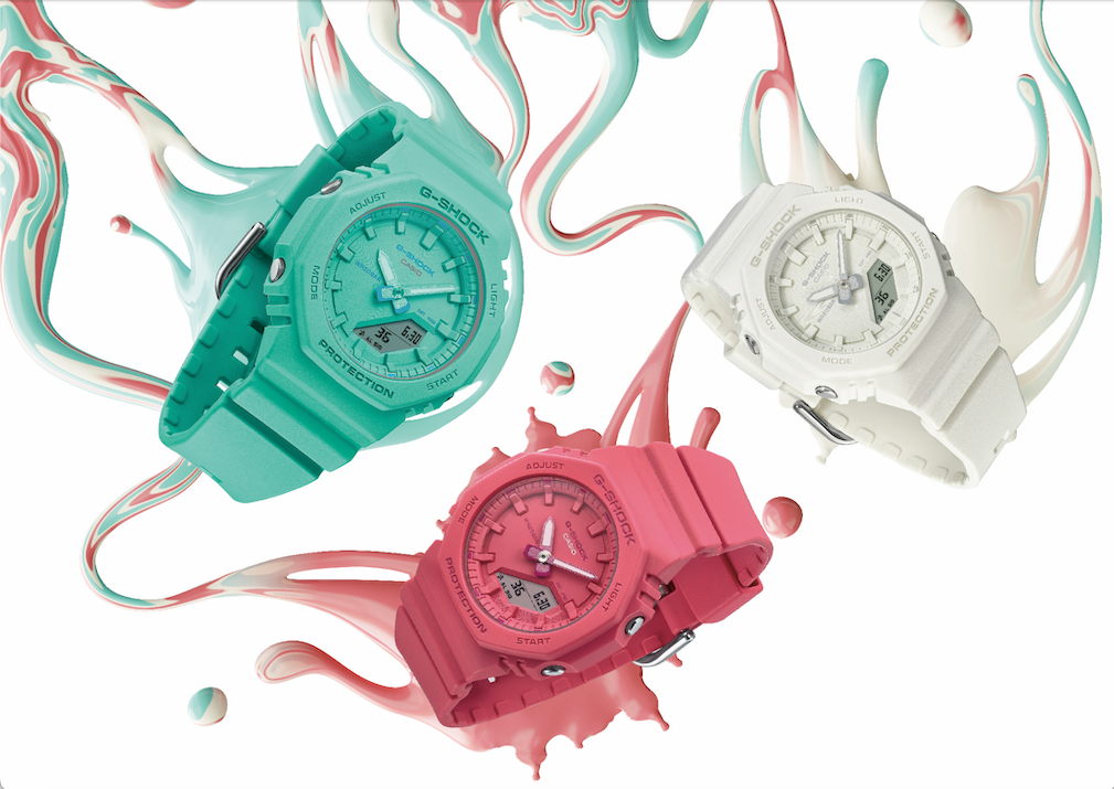 ​Descubre cómo lucir chic y sofisticada para esta temporada con la serie ONE-TONE Gradation de G-SHOCK  