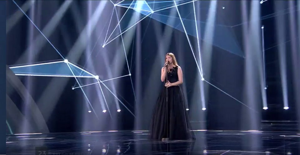 Eurovisiesongfestival - optreden Blanche in de finale