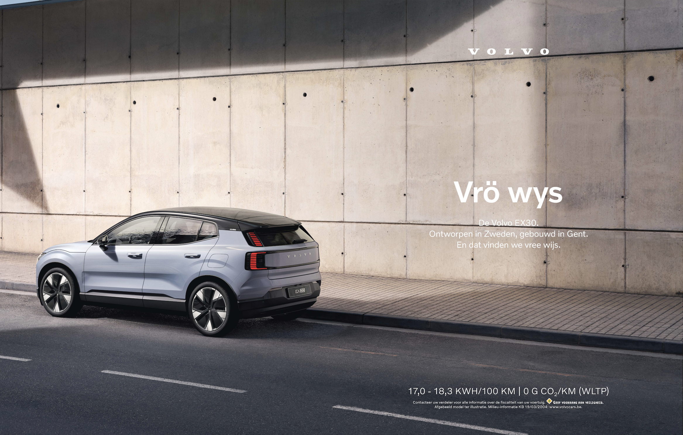 Volvo EX30: Vrö wys – Zweedse innovatie ontmoet Gentse trots