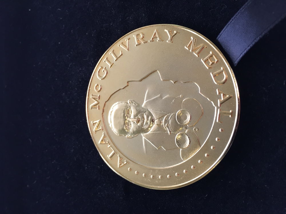 Alan McGilvray Medal 02