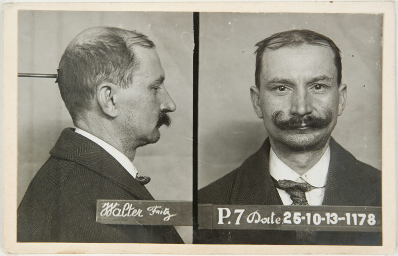 Collectie In Transit - Anoniem, Gerechterlijke portretten naar de methode van Rudolf Pöch, circa 1910