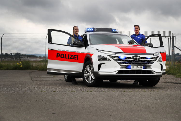 Hyundai NEXO @ Kantonspolizei Zürich