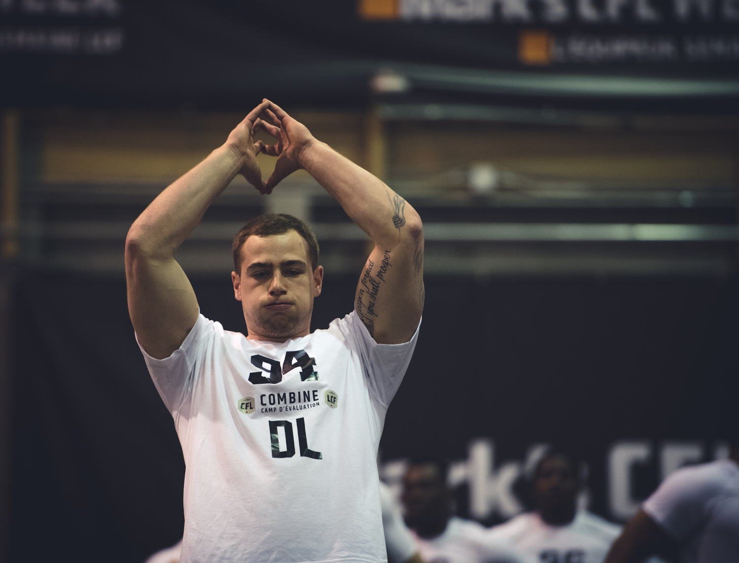 20. Connor McGough. Photo Credit: Johany Jutras/CFL