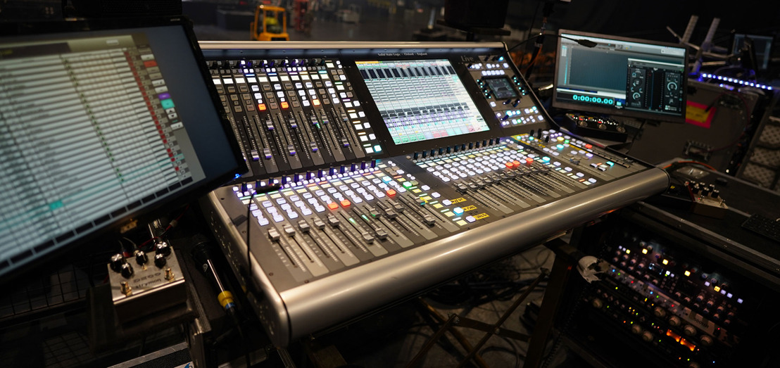 French-Israeli Artist Amir Wraps Three-Year Long Re\Tour, Employing Solid State Logic Live L550 Plus, THE BUS+ and Fusion