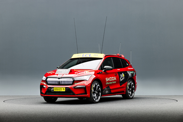 Focus op e-mobiliteit: 20ste editie van het partnership van Škoda Auto met de Tour de France