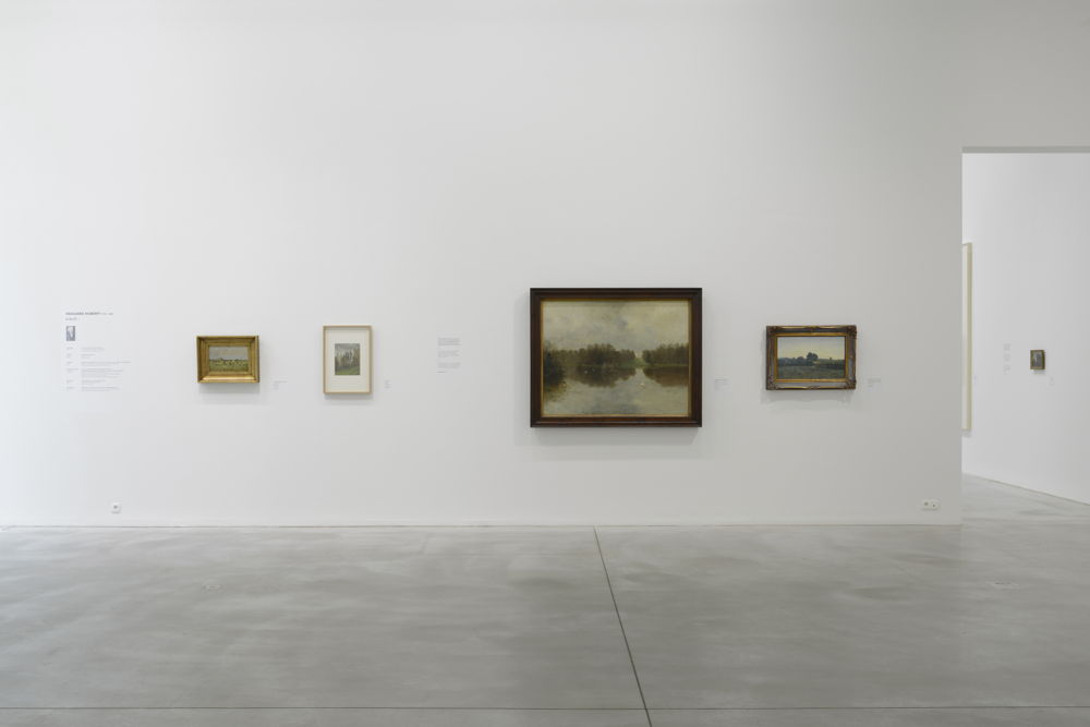 Vue de l'exposition avec les oeuvres de Edouard Huberti (c) Isabelle Arthuis