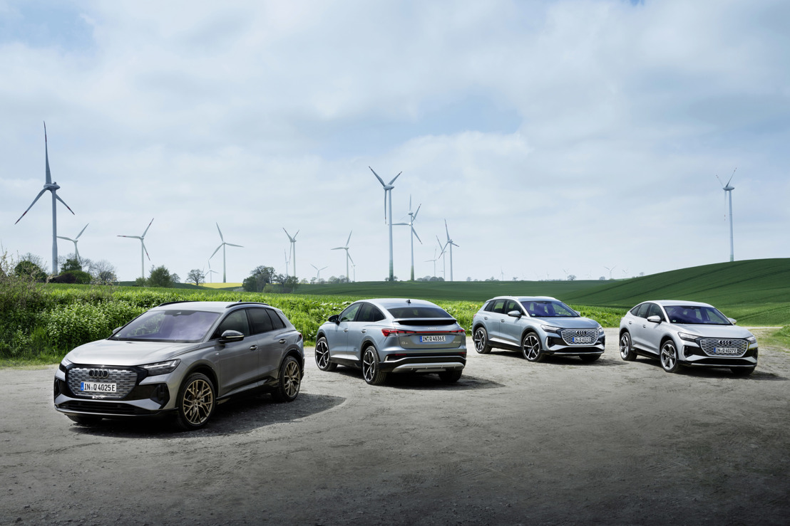 Audi dépasse les objectifs européens de CO2 de sa flotte en 2021
