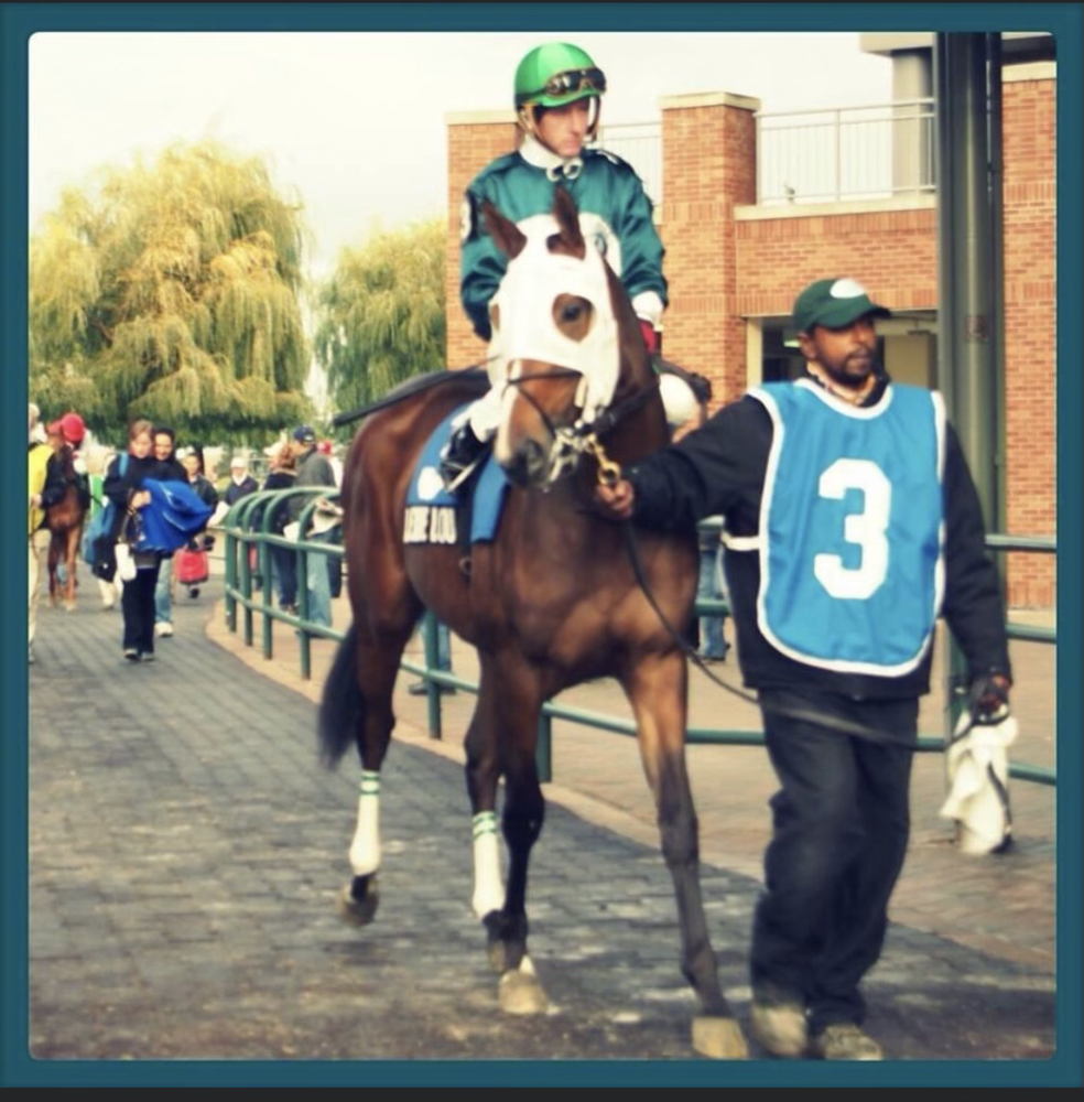 Ricky Dookeran leading Lexie Lou