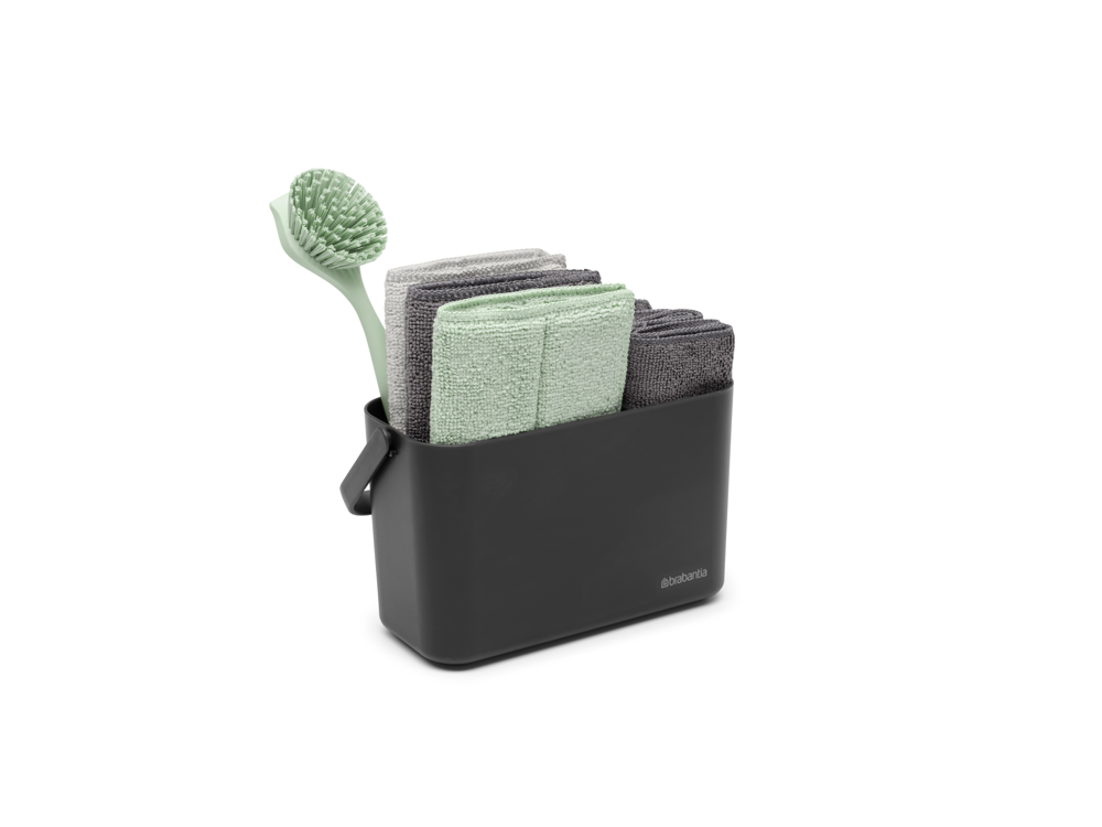 SinkSide Cleaning Set - Dark Grey - 8710755233340 Brabantia_6_NR-41278