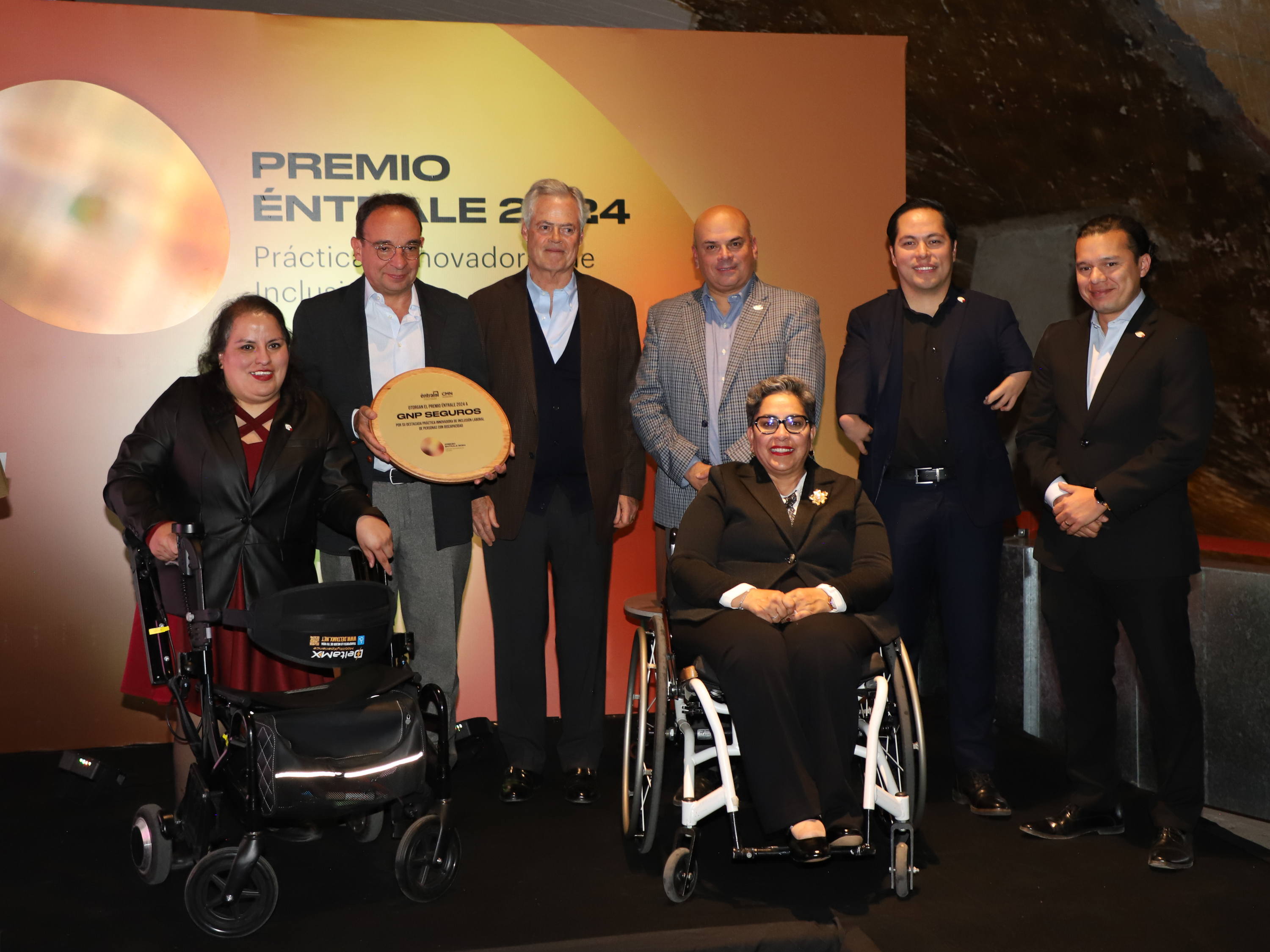 Éntrale premia a GNP como el mejor proyecto de innovación e inclusión laboral en México 2024 