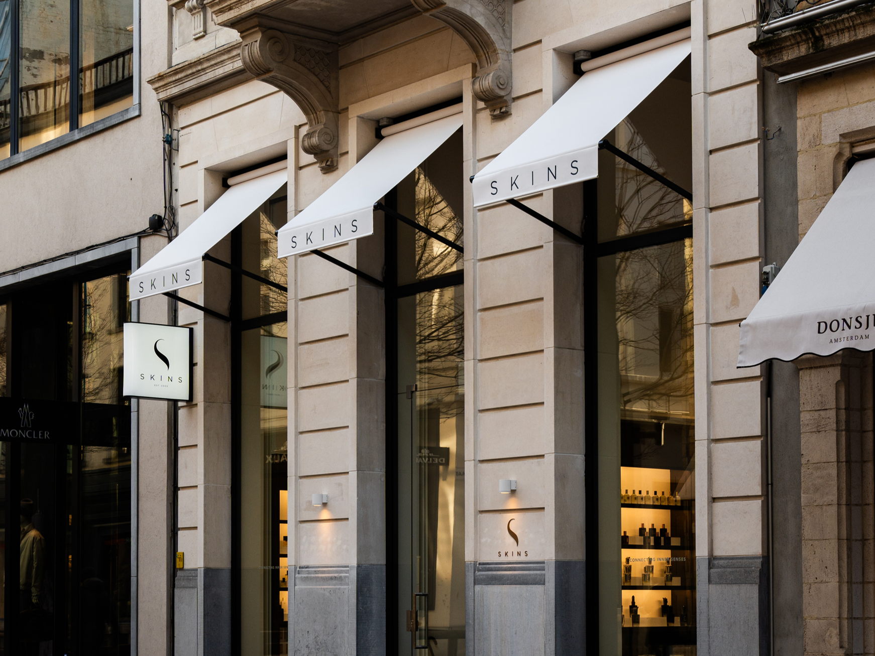 Skins ouvre une nouvelle boutique au Woluwe Shopping Center à Bruxelles