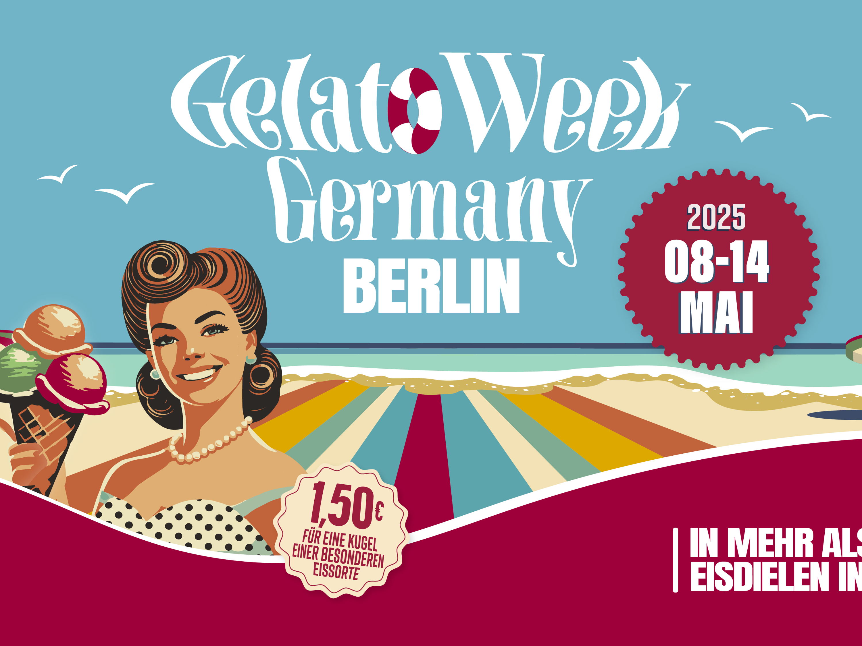 Gelato Week Berlin 2025: Das größte Gelato-Event der deutschen Hauptstadt ist zurück