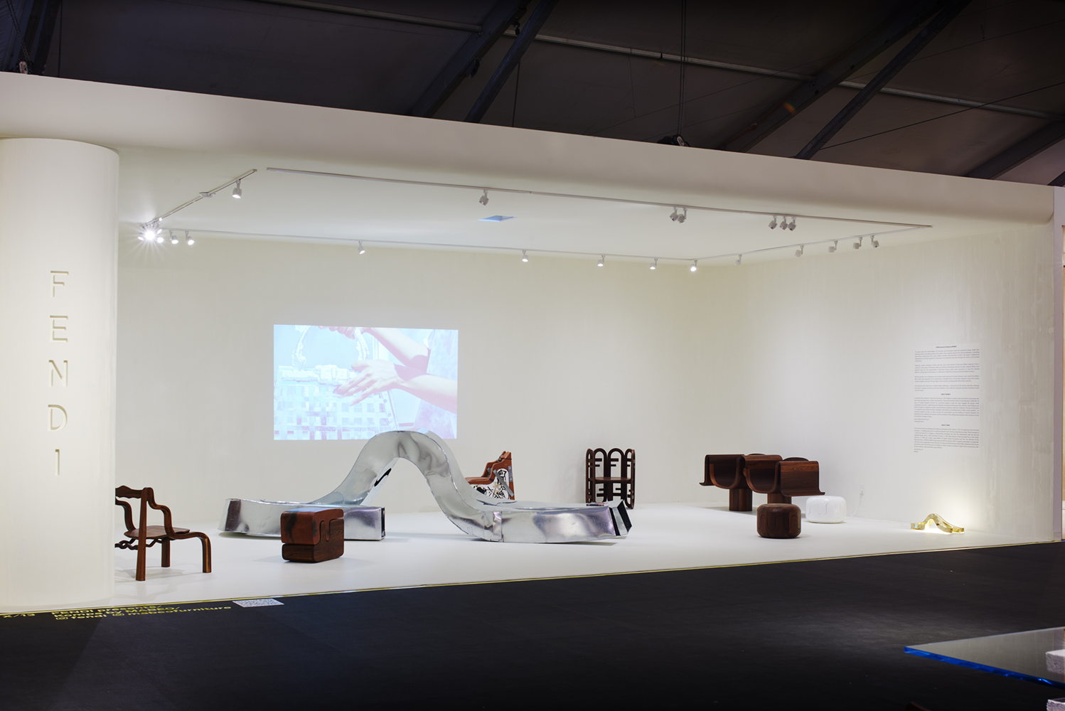 Fendi Presents Kompa by Mabeo at Design Miami 2021. Image credit to James Harris 