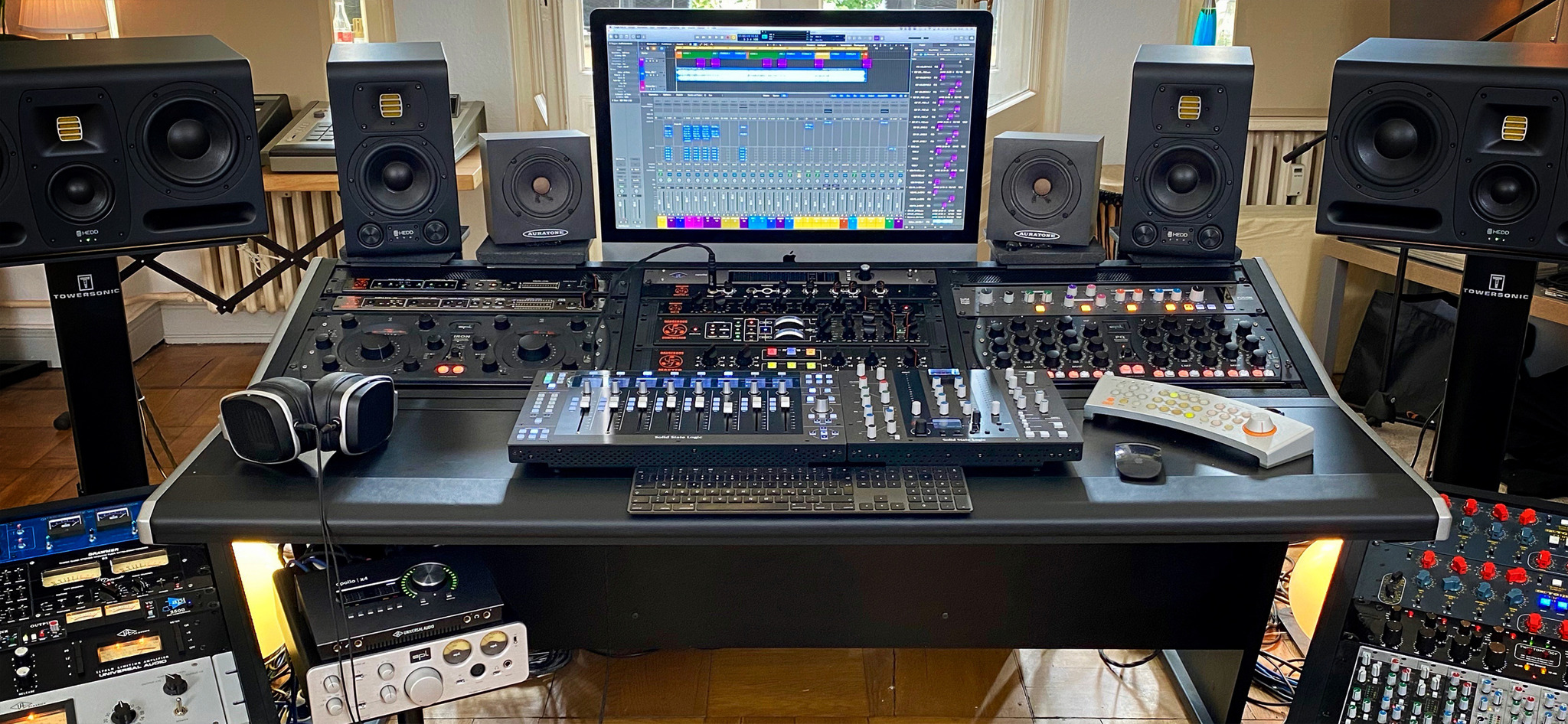 Berlin-based Producer Sascha Busy Acquires Solid State Logic UF8 and UC1  Controllers, 'Diving into the World of SSL' Again