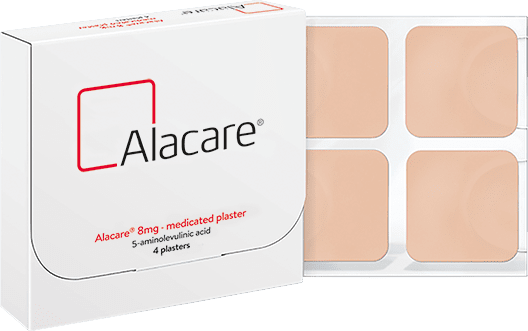 Alacare medicated plaster packshot