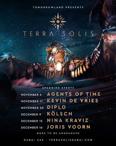 Terra Solis by Tomorrowland has reopened its doors featuring Agents Of Time on the iconic Amare stage