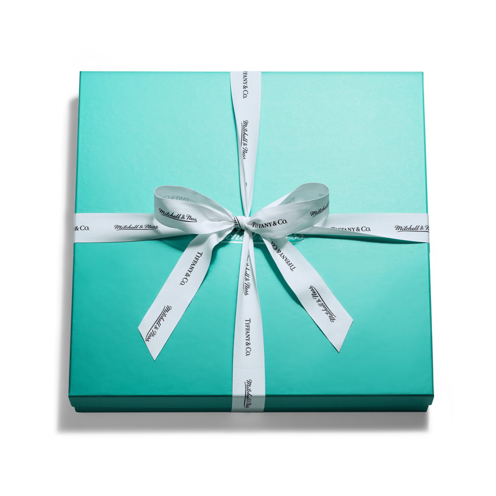 Tiffany & Co. - Tiffany Blue Box® with limited-edition Mitchell & Ness ribbon