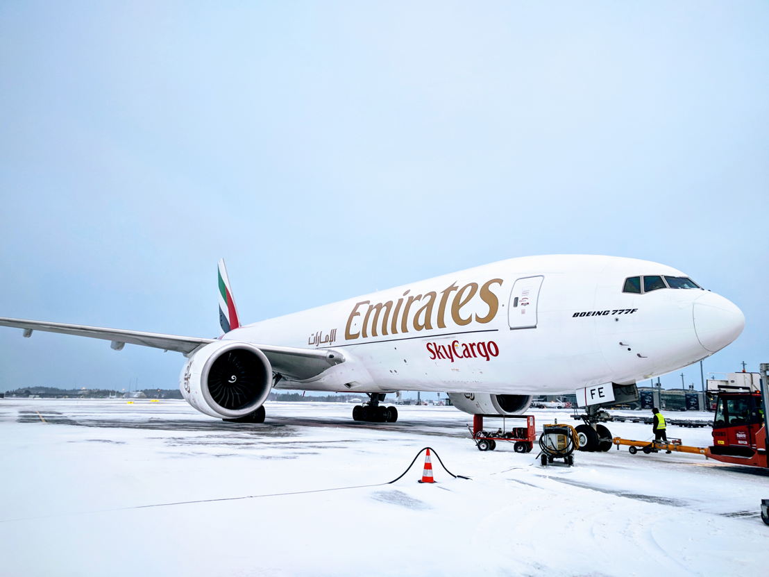 Emirates SkyCargo has completed two years of operating its Boeing 777 freighter aircraft to Oslo