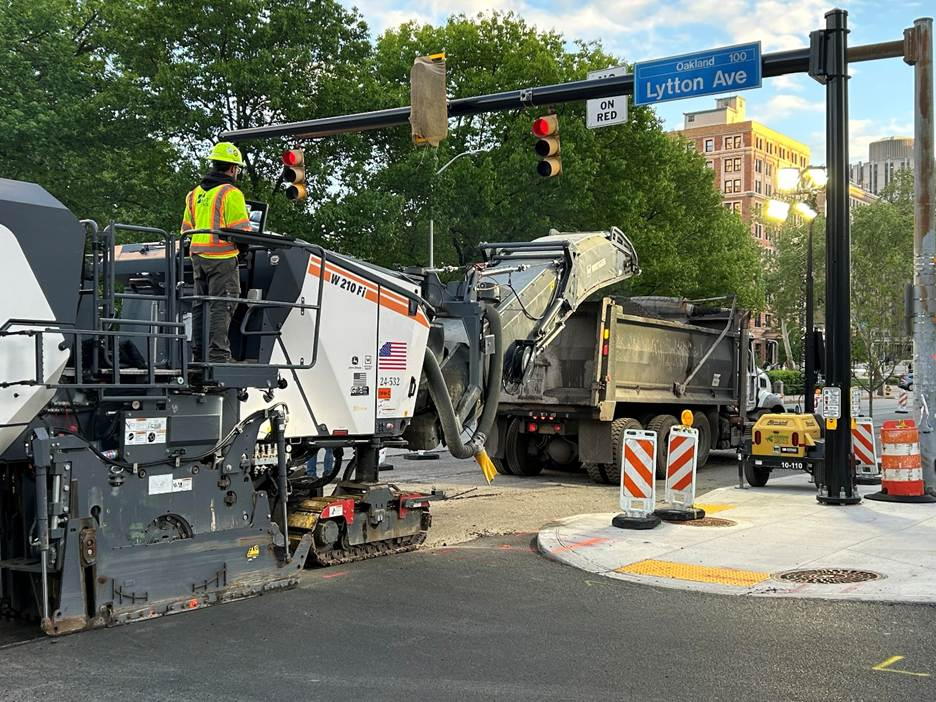 Road Restoration Wrapping Up on Fifth Avenue in Oakland