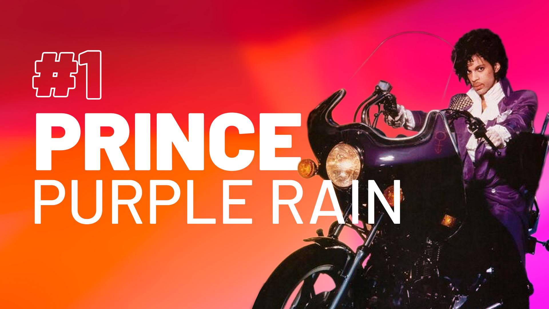 De Nostalgie-luisteraar eert Prince met een plek op nr. 1 in de 80’s Top 1500   