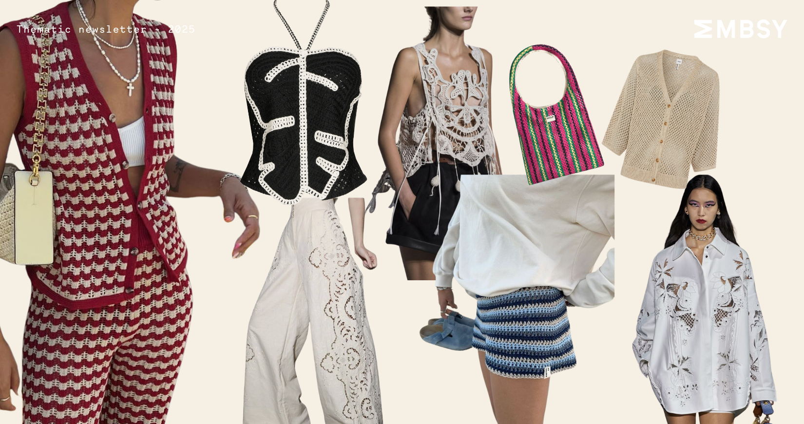 Lace & crochet: the craft comeback everyone’s wearing