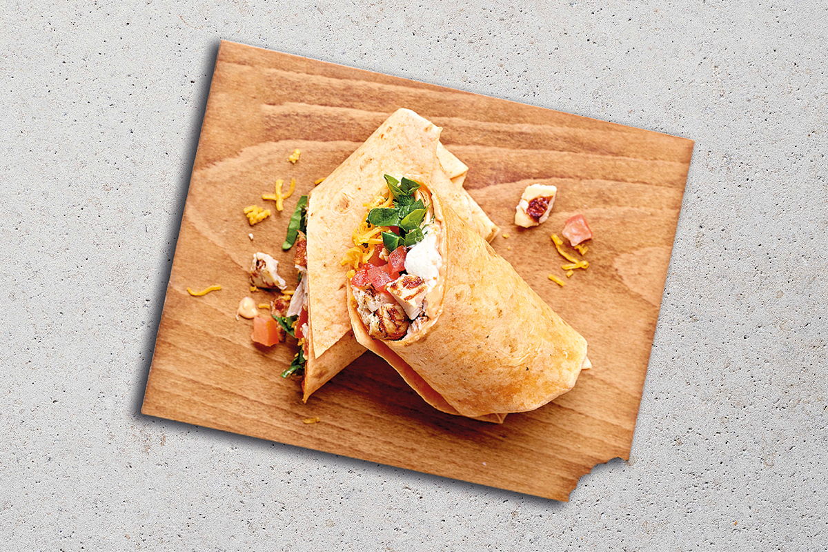 Wrap Spicy Chicken Wrap Spicy Chicken