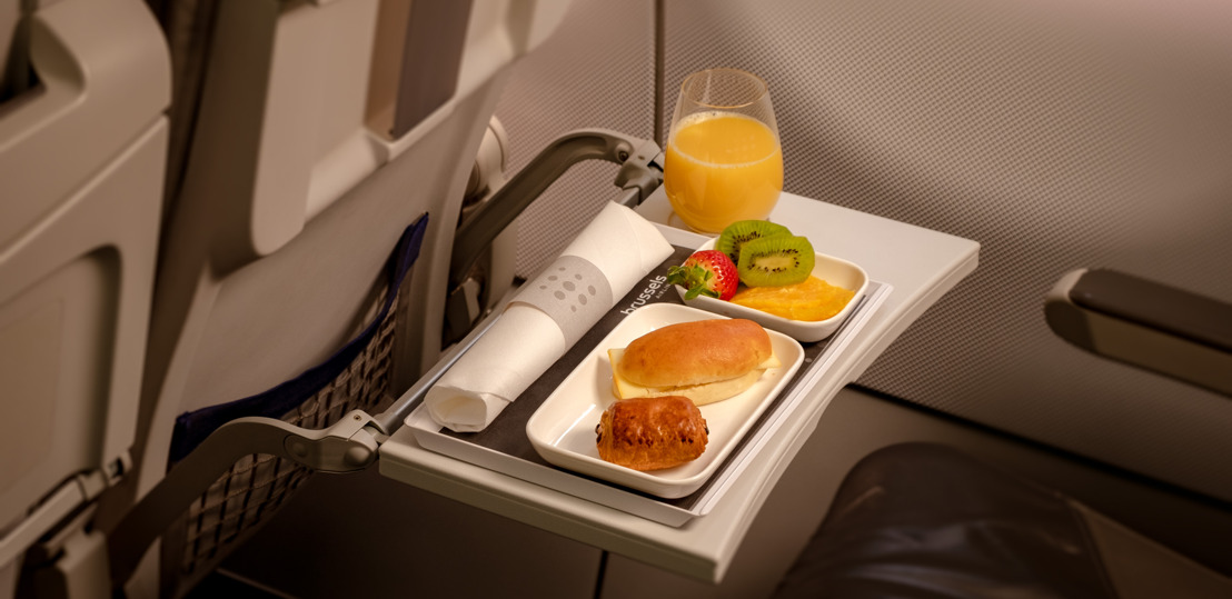 Brussels Airlines verwent Business Class reizigers met culinaire menu’s van Belgische bodem