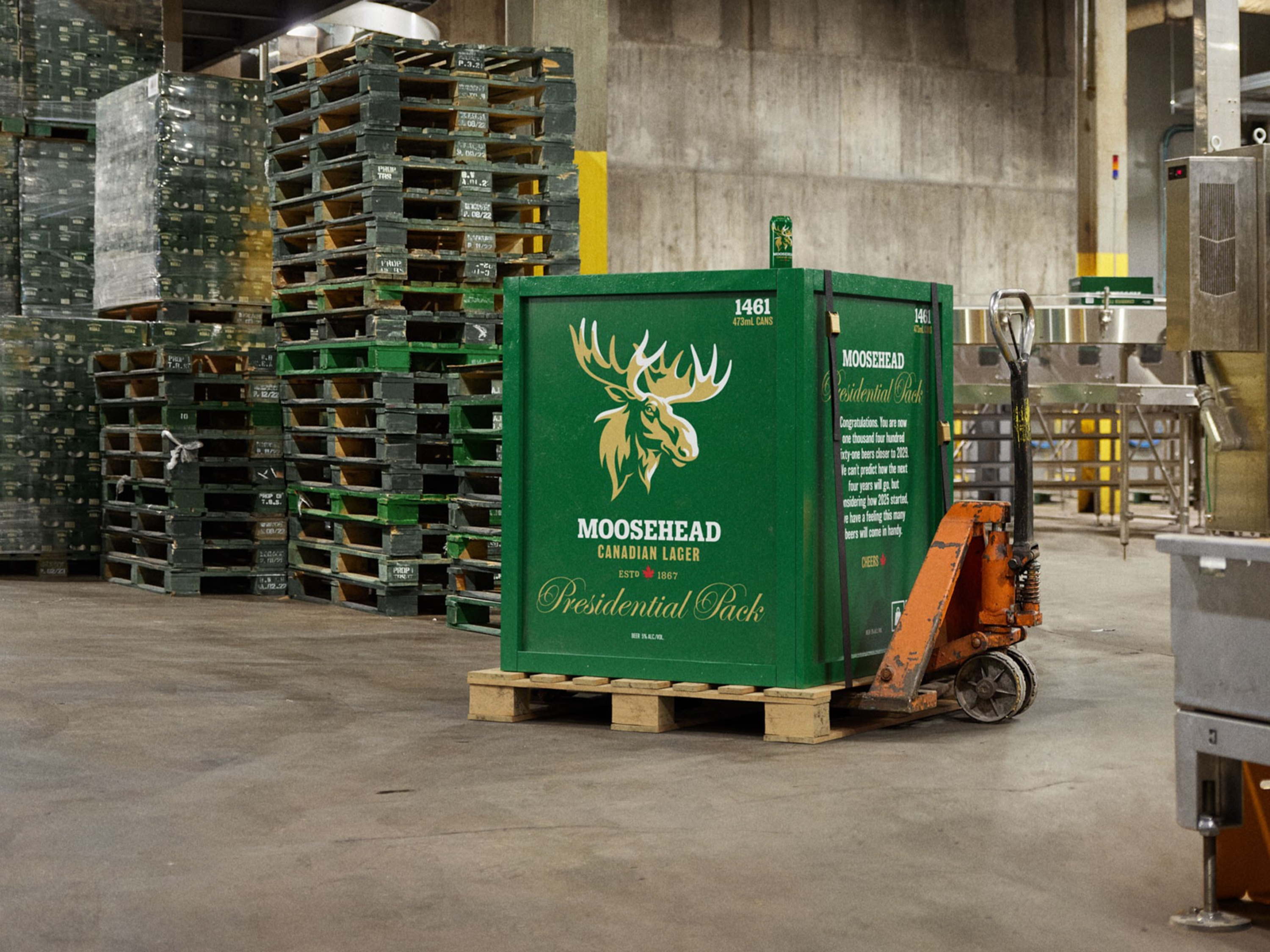 MOOSEHEAD BREWERIES INTRODUCES THE PRESIDENTIAL PACK