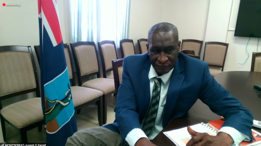 Honourable Easton Taylor-Farrell, Premier of Montserrat.